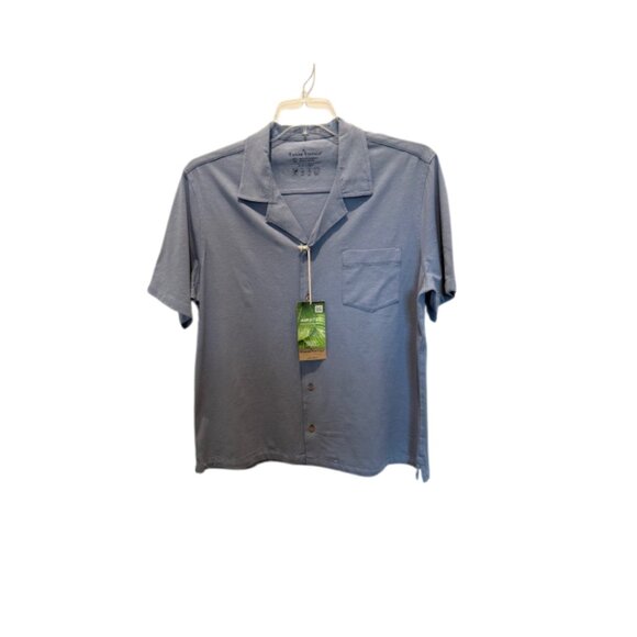 Tailor Vintage Men’s Performance Shirt Light Blue L NWT Moisture Wicking - Picture 4 of 8